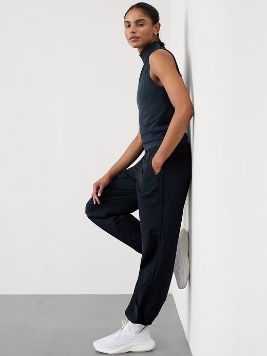 Image number 4 showing, Ace Seamless Half Zip Tank
