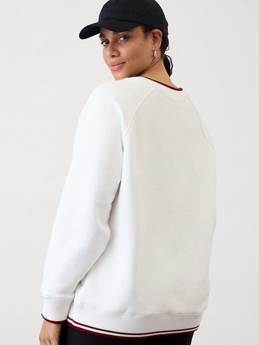 Image number 2 showing, Forever Fleece V-Neck Sweatshirt