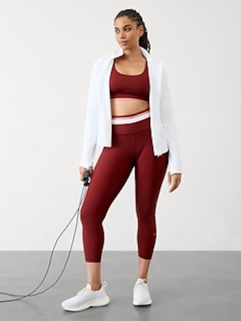 Interval Stash High Rise Stripe 7/8 Legging