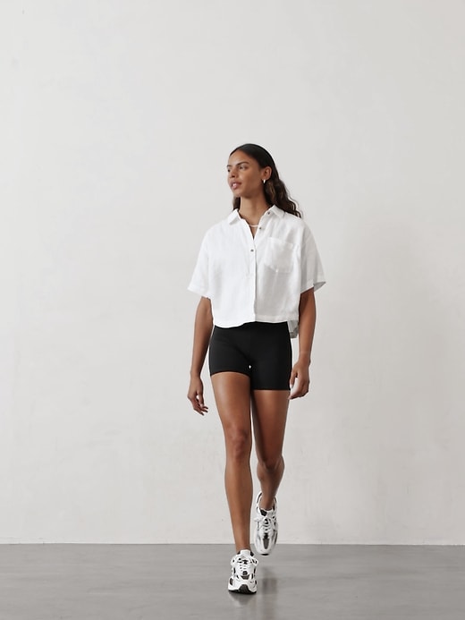 Image number 4 showing, Retreat Linen Short Sleeve Shirt