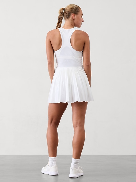 Image number 3 showing, Match Point Pleated Dress