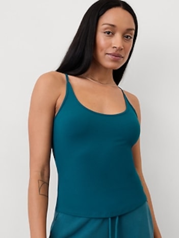 Signature Rib Thin Strap Tank