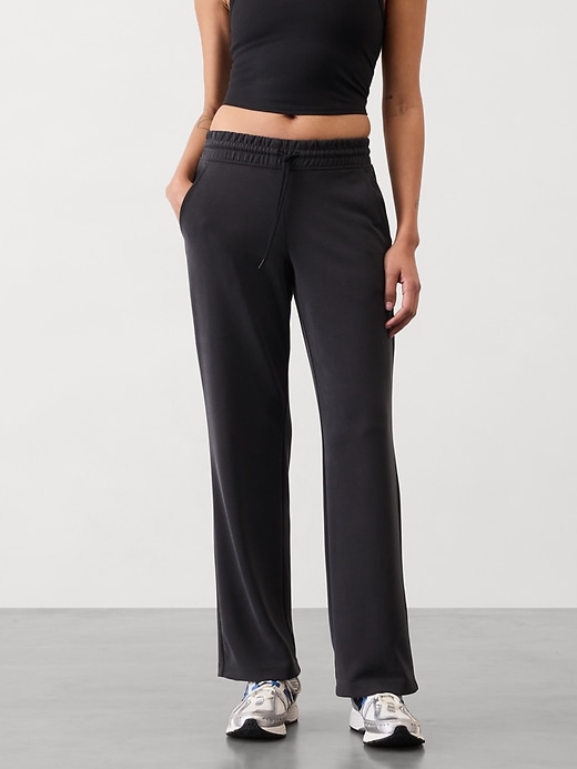 Image number 1 showing, Seasoft Mid Rise Straight Pant