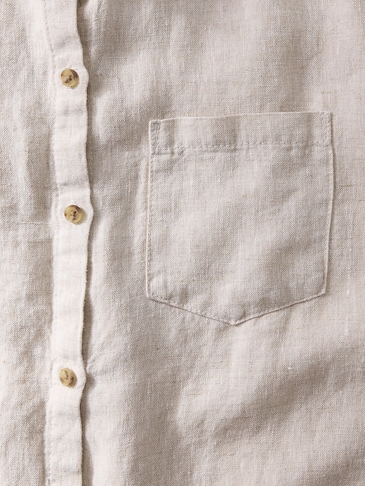 Image number 3 showing, Retreat Linen Top