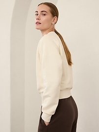 View large product image 3 of 3. Athleta Embroidered Crew Sweatshirt