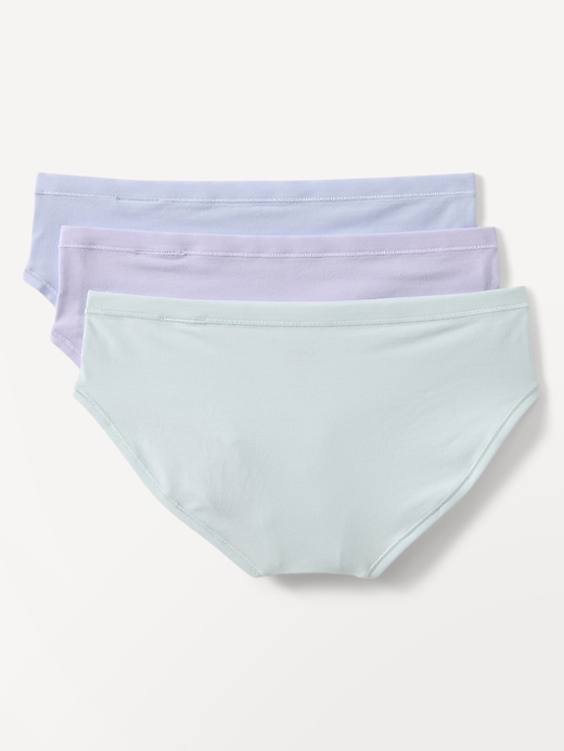 View large product image 2 of 2. Athleta Girl Right Moves Cotton Bikini Underwear 3-Pack