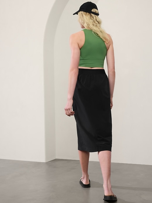 Image number 2 showing, Brooklyn Heights High Rise Cargo Skirt