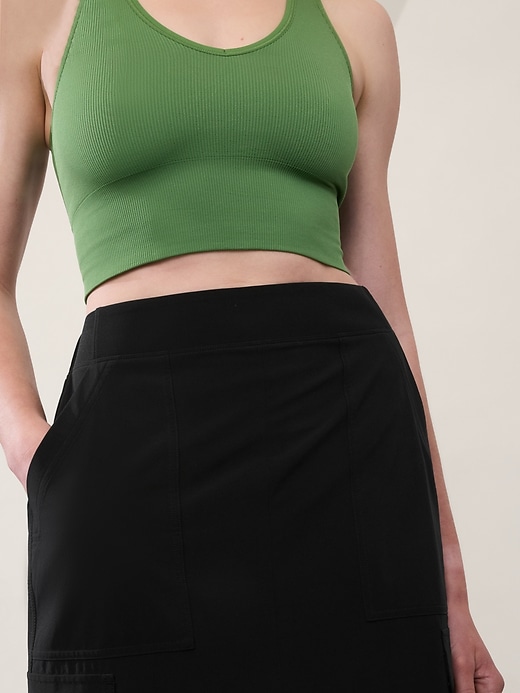 Image number 3 showing, Brooklyn Heights High Rise Cargo Skirt