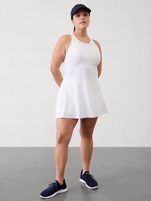 Image number 6 showing, Match Point Pleated Dress