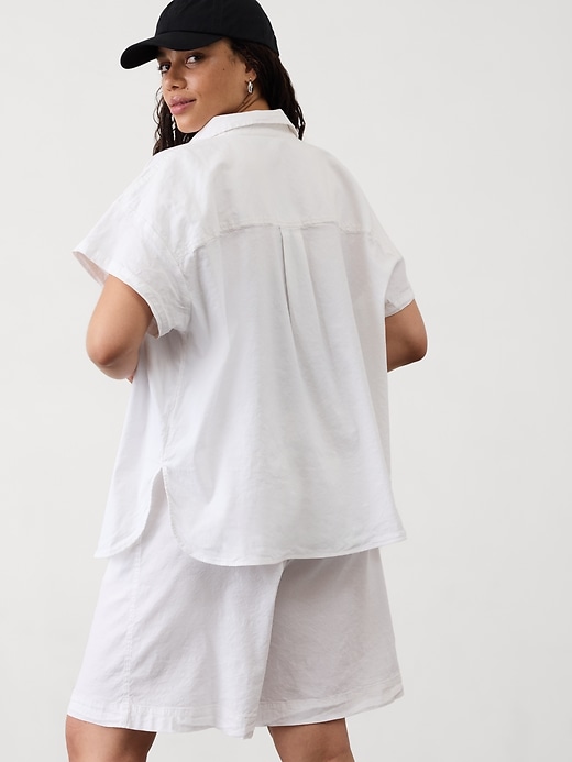 Image number 4 showing, Paradise Oversized Short Sleeve Top