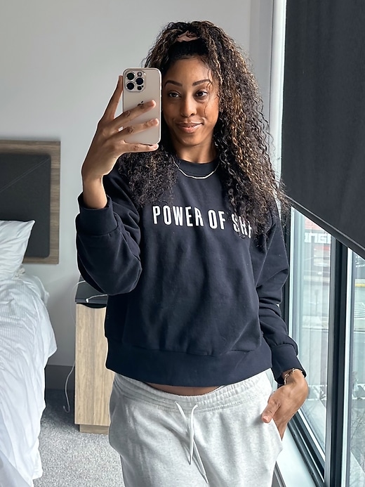 Image number 2 showing, Power of She Crew Sweatshirt