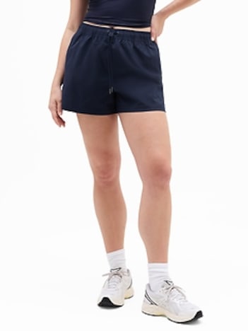 Midday Mid Rise Poplin Short