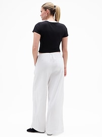 Paradise Mid Rise Wide Leg Pant