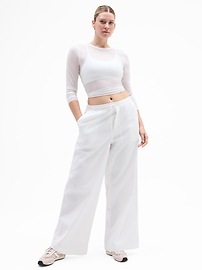 Drift Mid Rise Poplin Pant