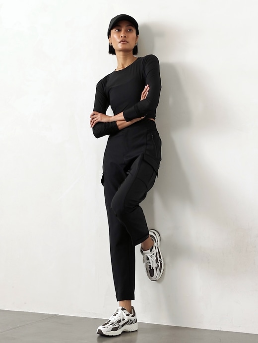 ameztu articulated pants schoeller dryskin black – enfin levé
