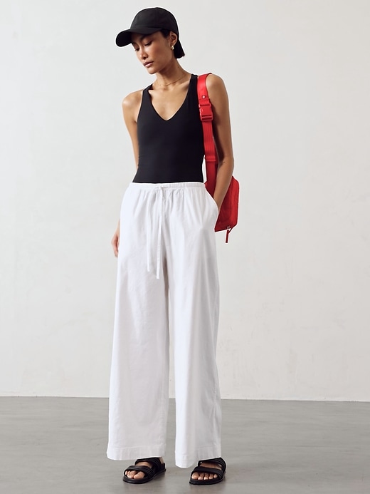 Image number 4 showing, Paradise Mid Rise Wide Leg Pant