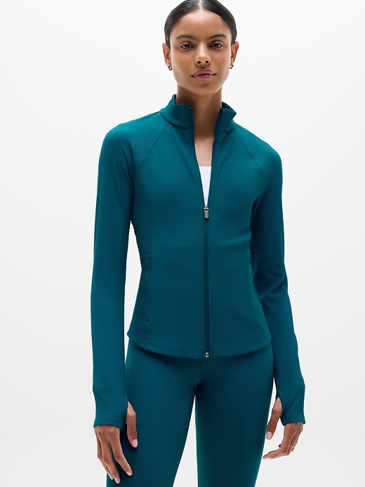 Image number 1 showing, Salutation Ribbed Jacket 2.0
