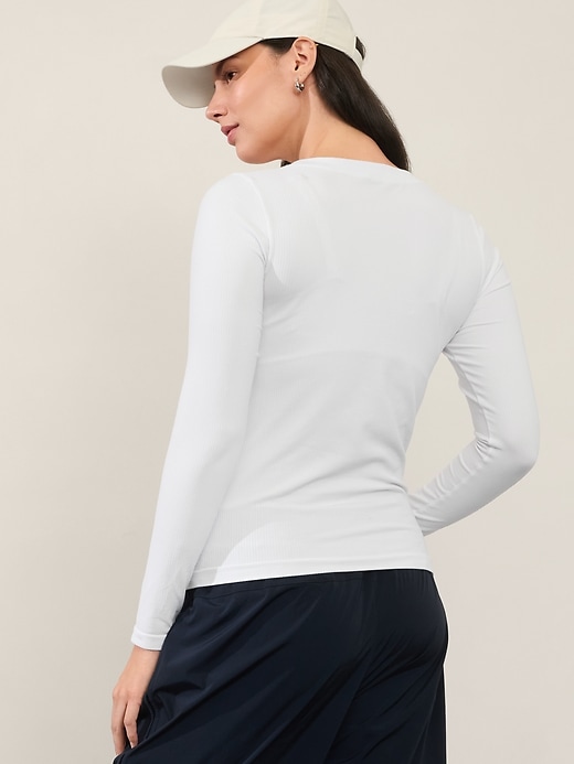 Image number 2 showing, Renew Seamless Crewneck Top