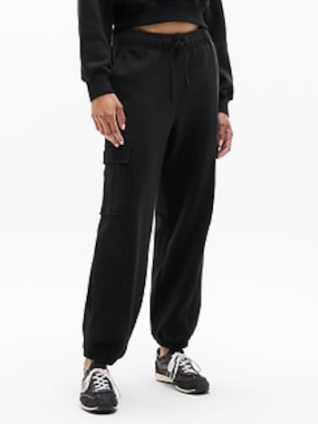 Heavyweight Terry Mid Rise Cargo Jogger