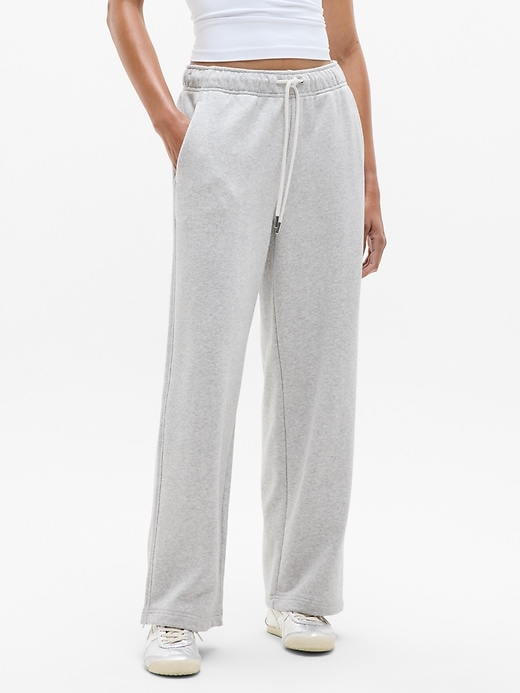 Image number 1 showing, Heavyweight Terry Mid Rise Pant