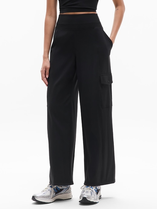 Image number 1 showing, Venice High Rise Wide Leg Cargo Pant