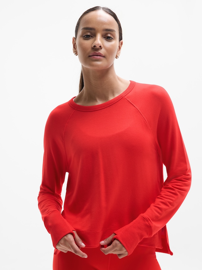 Coaster Luxe Recover High Hip Sweatshirt