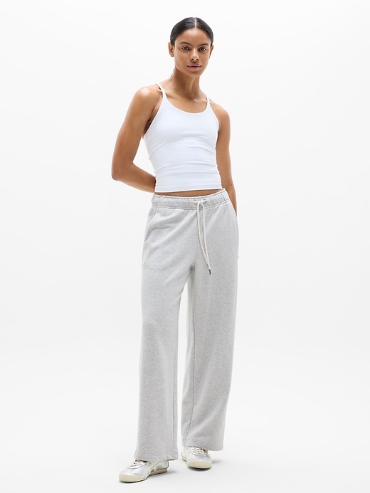 Image number 2 showing, Heavyweight Terry Mid Rise Pant