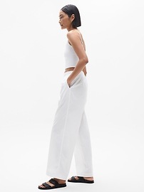 Drift Mid Rise Poplin Pant