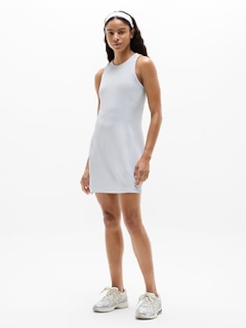 Seasoft Rib Mini Tank Dress