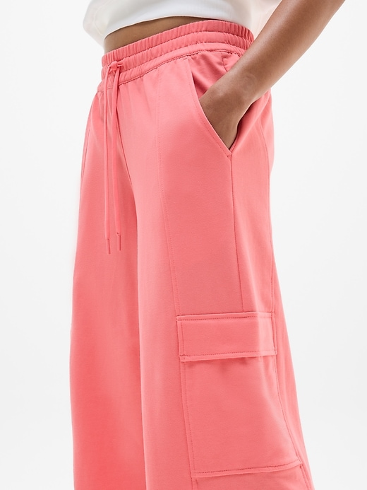 Image number 5 showing, Retroterry High Rise Wide Leg Cargo Pant