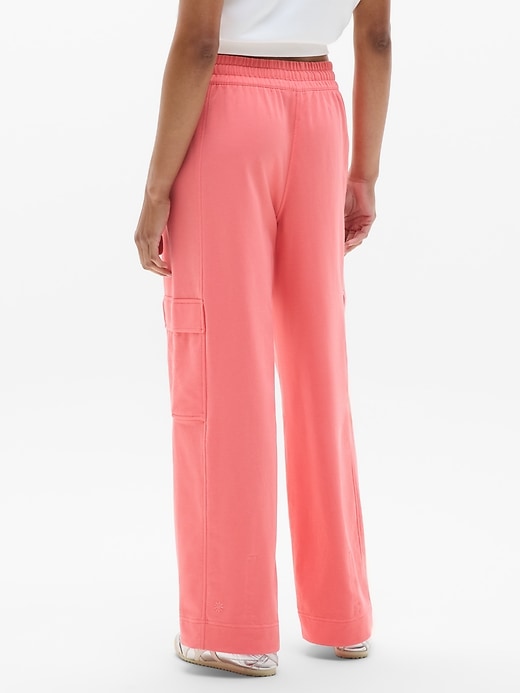 Image number 3 showing, Retroterry High Rise Wide Leg Cargo Pant