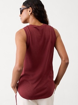 Breezy Tank - Red - image 5