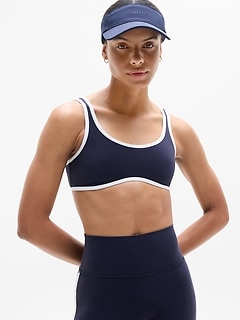 Transcend Tipped Sports Bra A-C