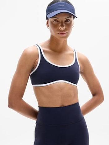 Transcend Tipped Sports Bra A-C