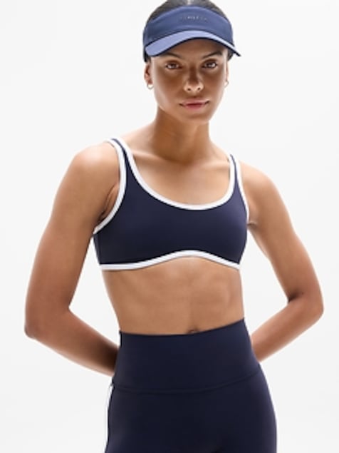 Transcend Tipped Sports Bra A-C