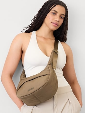 All About Small Crossbody Hobo Bag