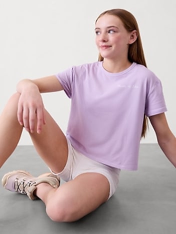 Athleta Girl Right Moves Relaxed Tee