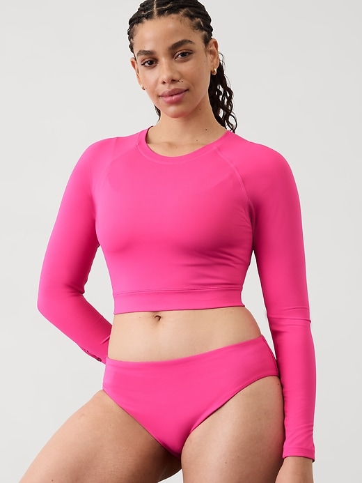 Image number 3 showing, Crop Rashguard