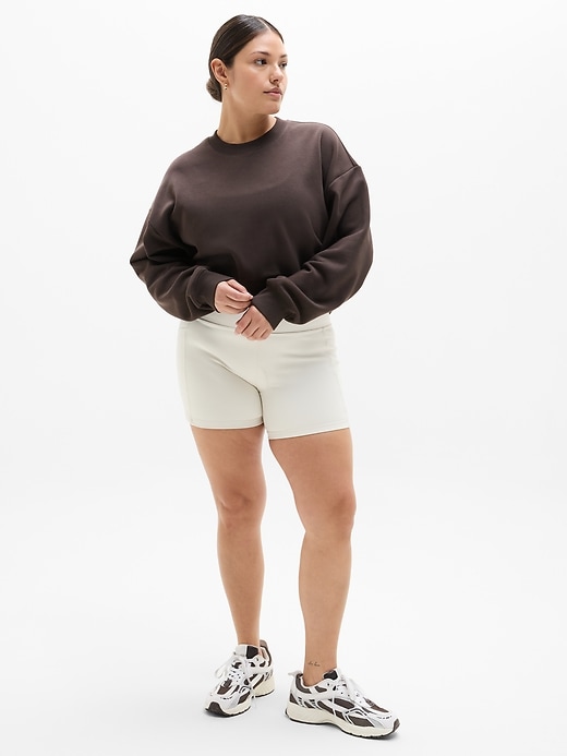 Image number 5 showing, Heavyweight Terry Crop Crew Sweatshirt