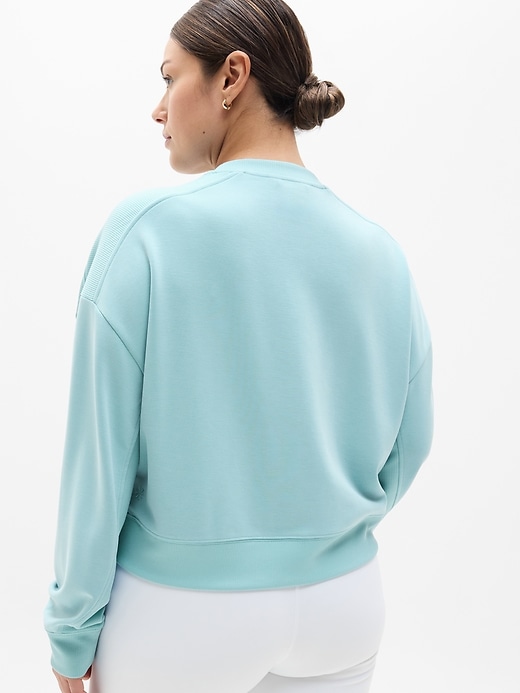 Image number 7 showing, Seasoft Rib Crewneck Sweatshirt
