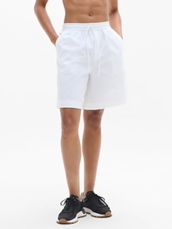 Drift Mid Rise Poplin Bermuda Short