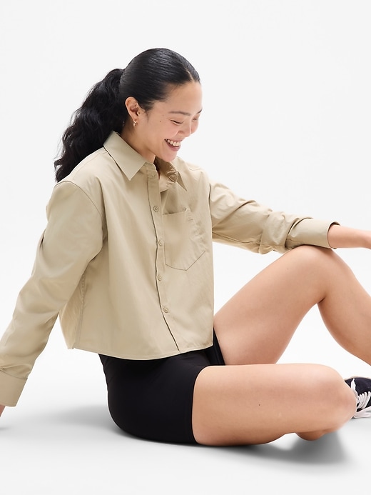 Image number 3 showing, Midday Cropped Shirt
