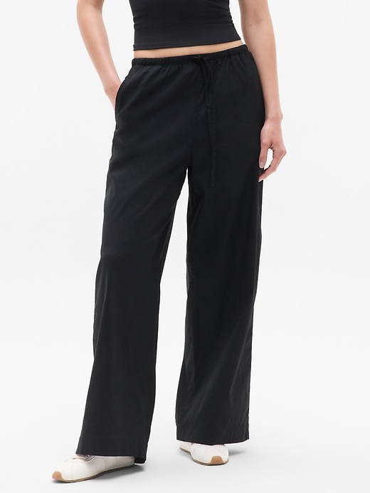 Paradise Mid Rise Wide Leg Pant