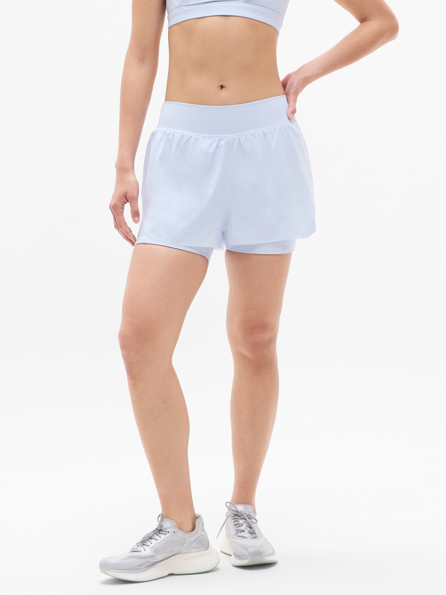 Crossover High Rise 4" Run Short