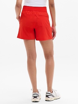 Wayfind High Rise 5" Short - Red - image 3