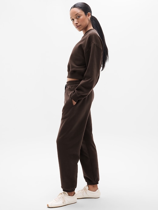 Image number 3 showing, Heavyweight Terry Crop Crew Sweatshirt