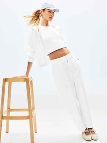 Skyline High Rise Barrel Leg Pant