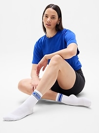 View large product image 2 of 3. Athleta Everyday Crew Sock