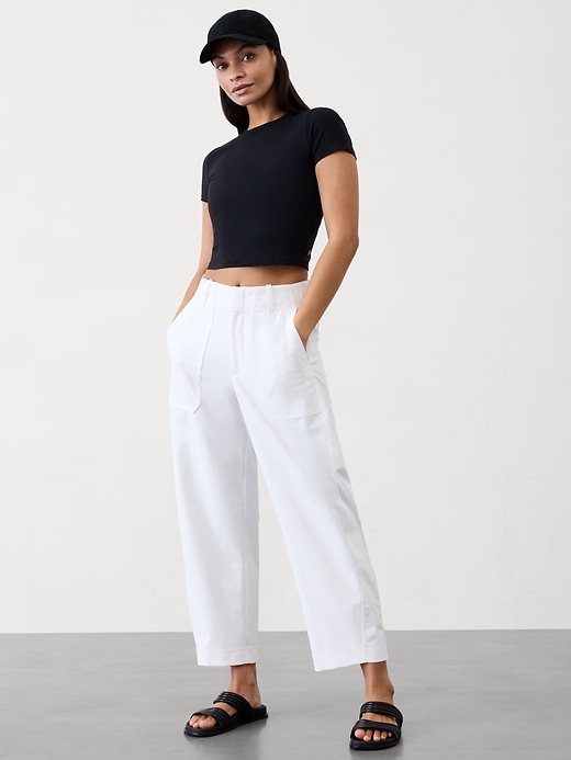 Image number 3 showing, Skyline High Rise Barrel Leg Pant