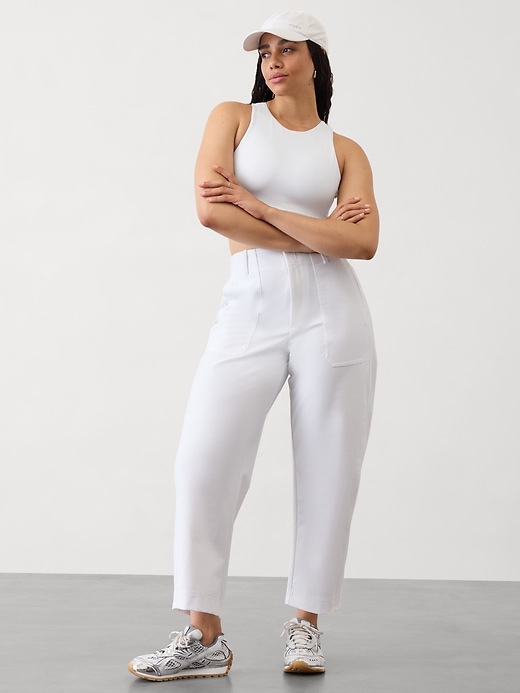 Image number 6 showing, Skyline High Rise Barrel Leg Pant